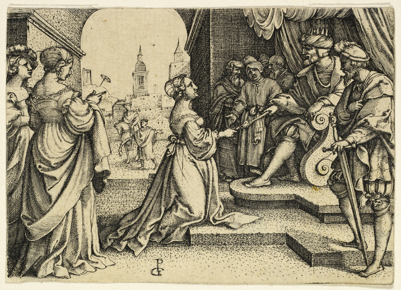 Esther before Ahasuerus