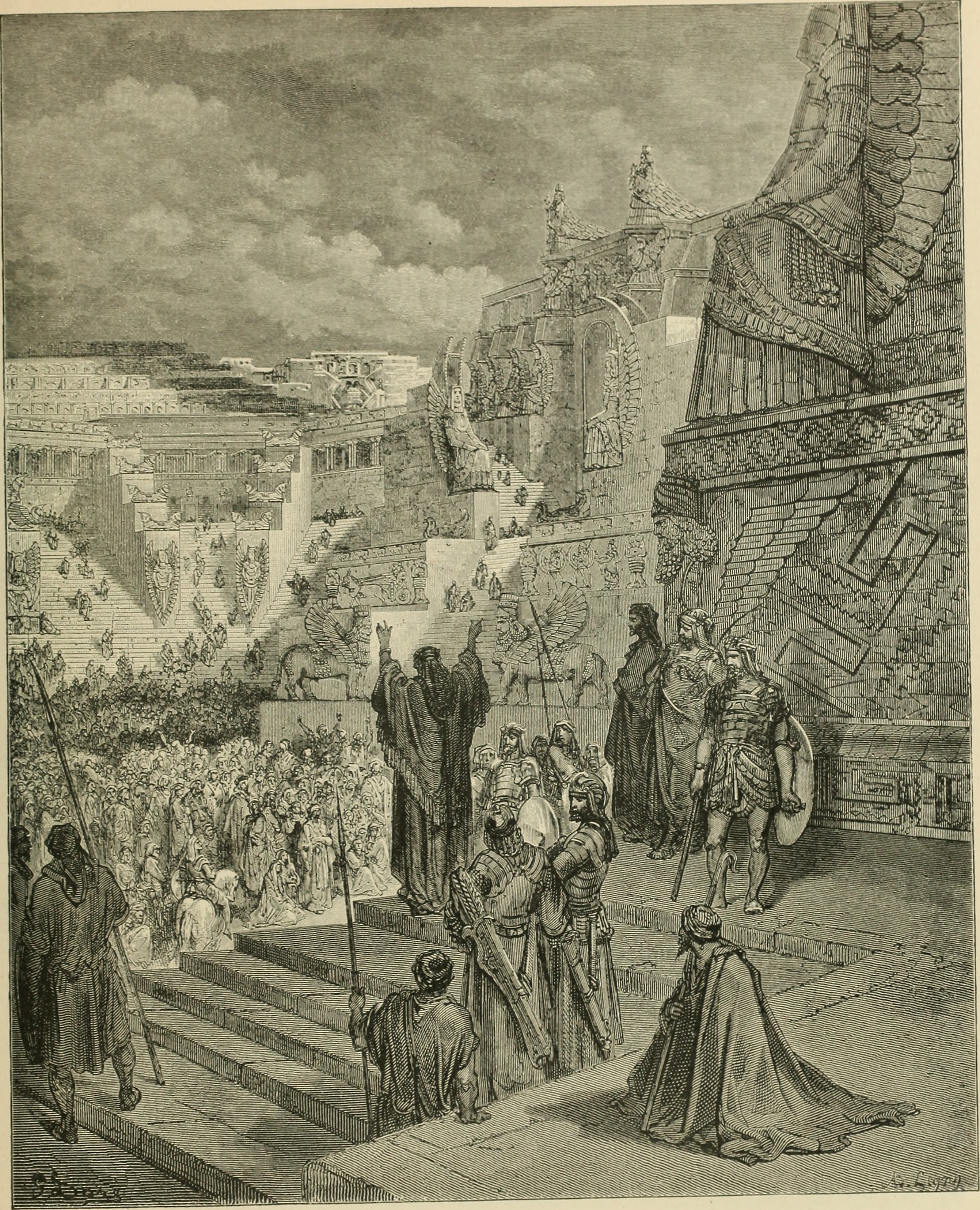 Artaxerxes Granting Liberty to the Jews