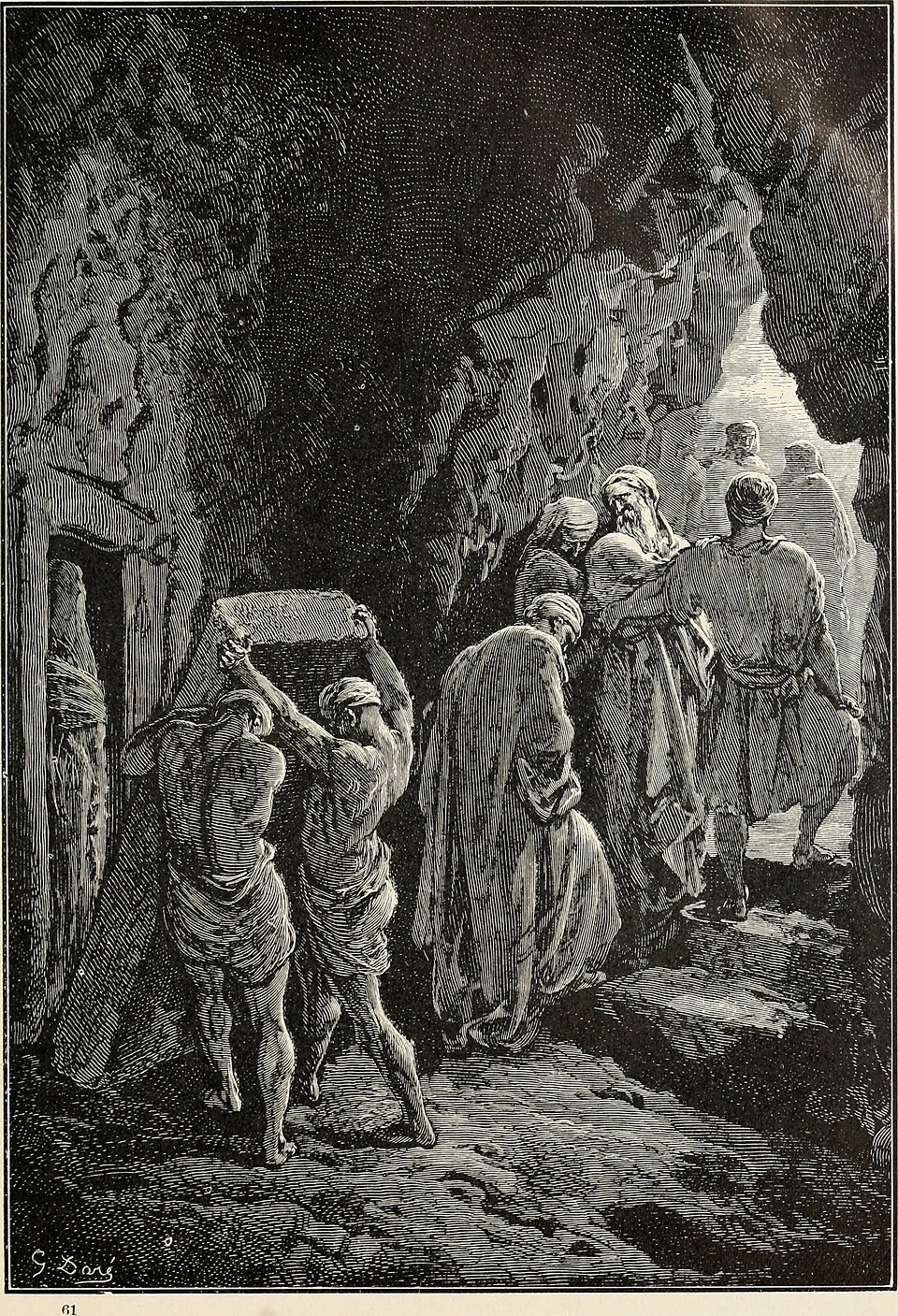 도레 성경 판화 17: The Burial of Sarah