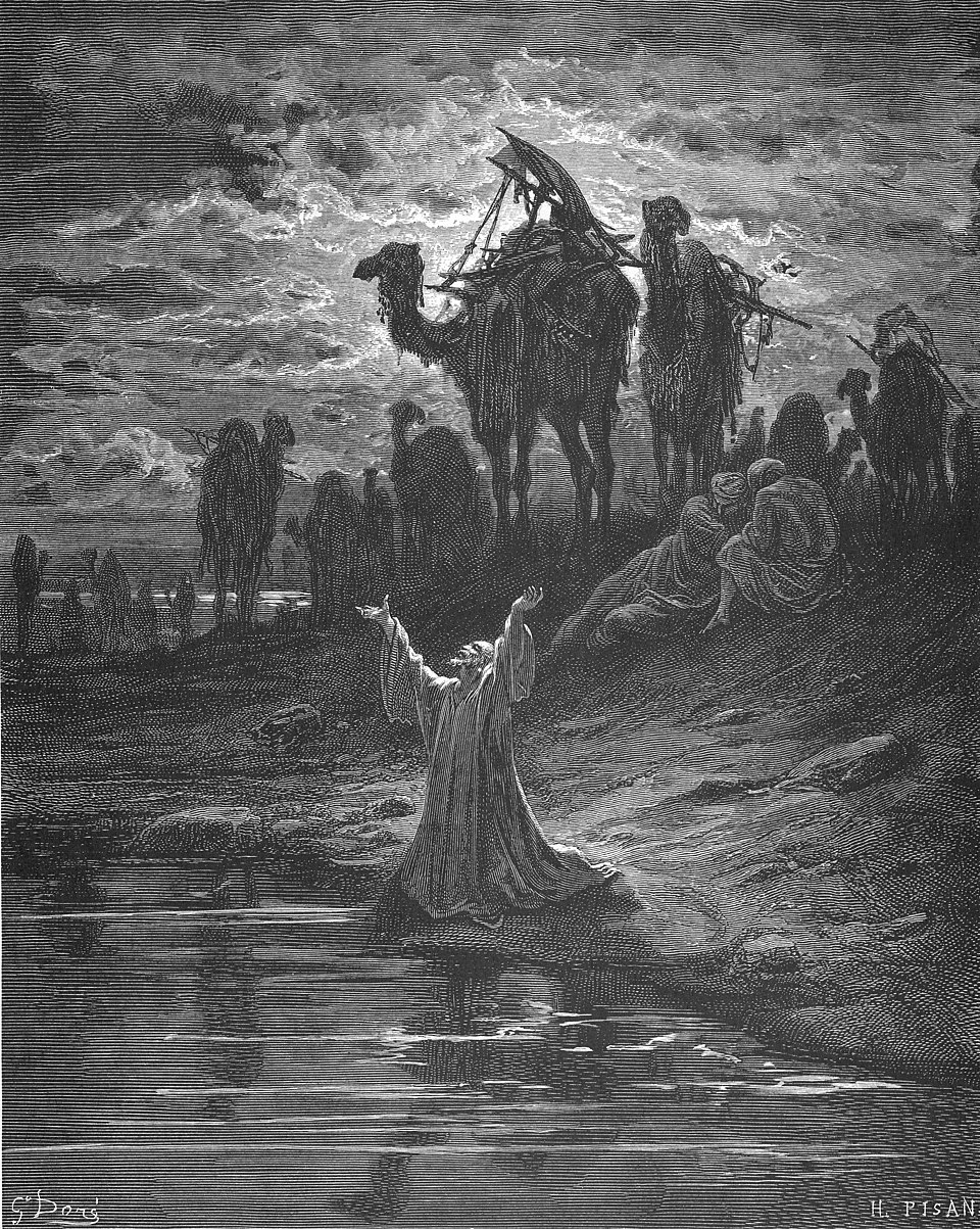 도레 성경 판화 23: The Prayer of Jacob