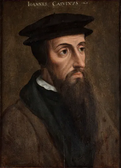John Calvin — 역사적 초상, 1550년경