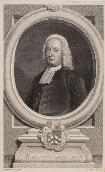 John Gill — 역사적 초상, 1745년